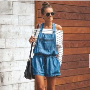 VICI off-shoulder striped long sleeve shirt